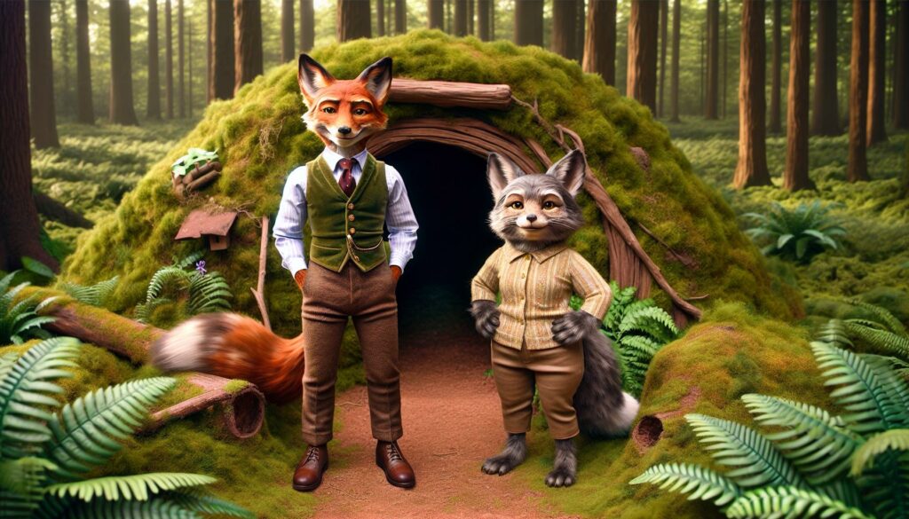 Fantastic Mr. Fox and Mrs. Fox